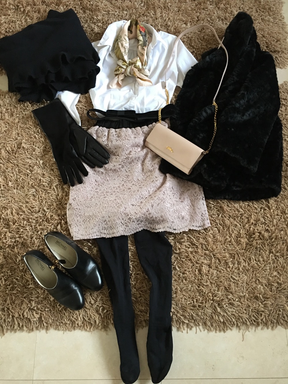 Sunnuntain oopperakonsertin outfit
