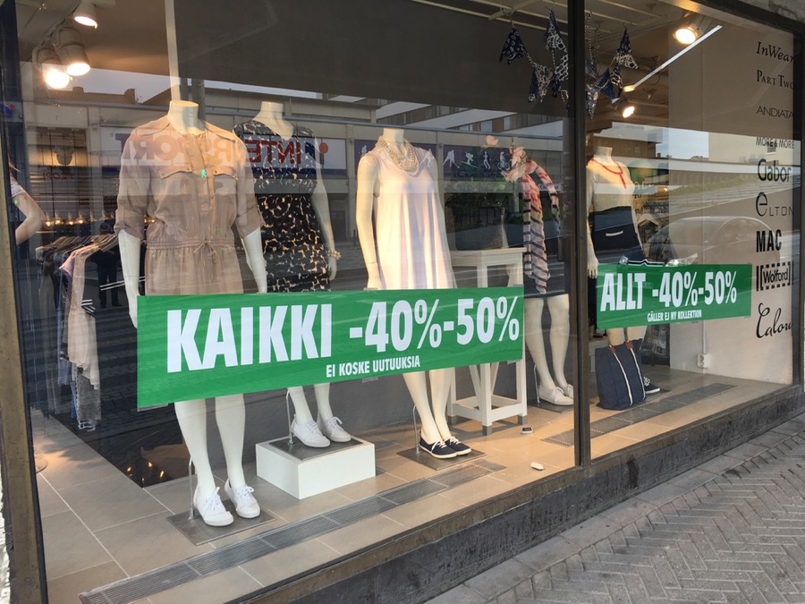 SALE -40-50 % ja kirppis tänään klo. 18-20.00