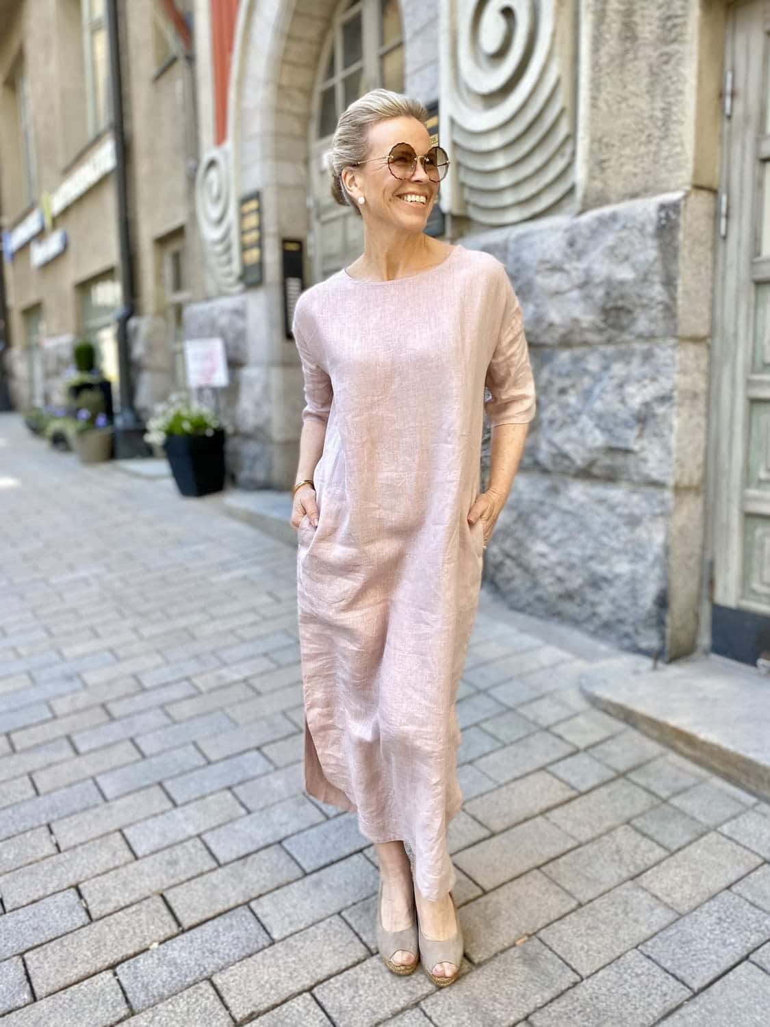 Pellavapäivät: Midimittaiset pellavamekot