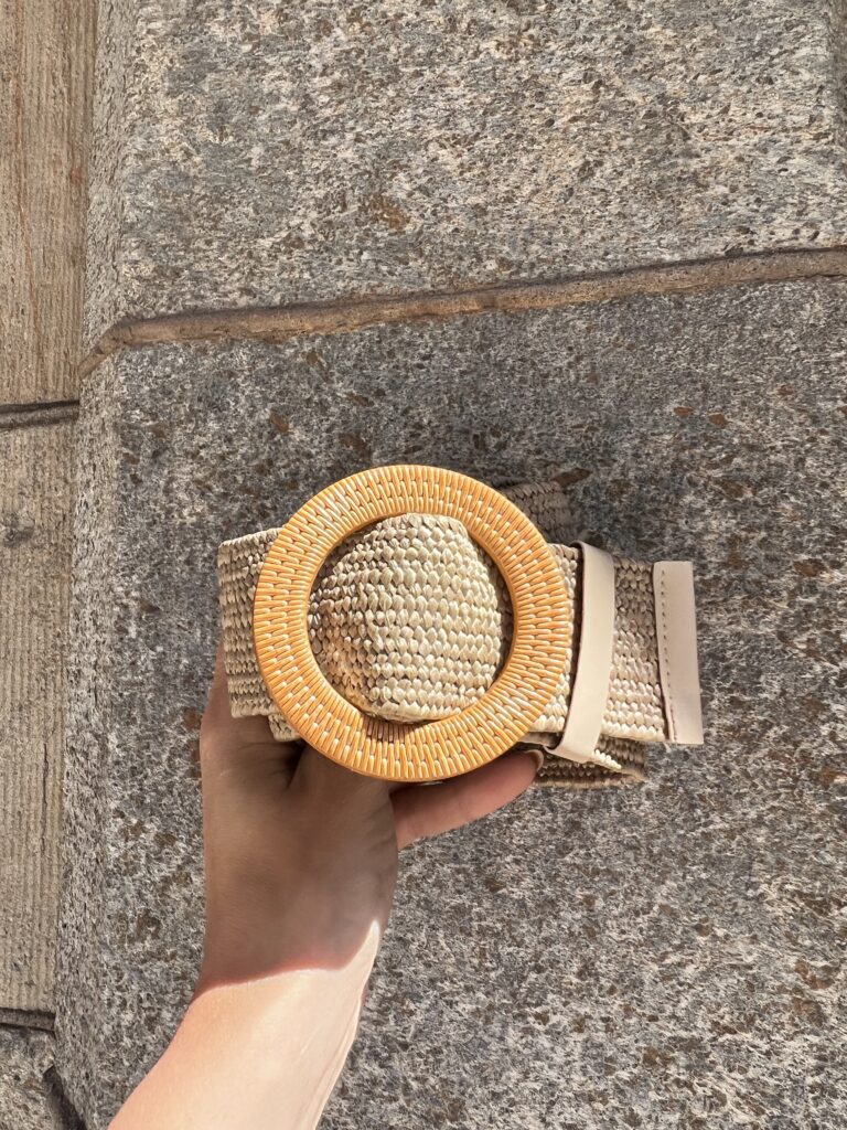 Korivyö; tumma beige ympyräsoljella - Image 2
