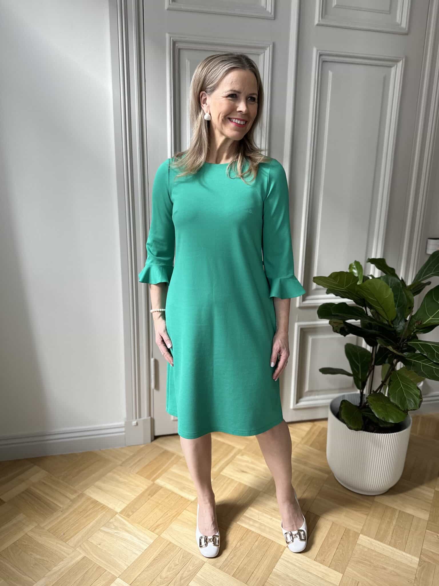 Doppwoman Violet mekon uusi väri on vihreä
