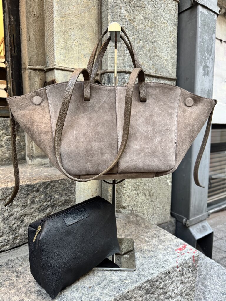 Gianna mokkalaukku; taupe