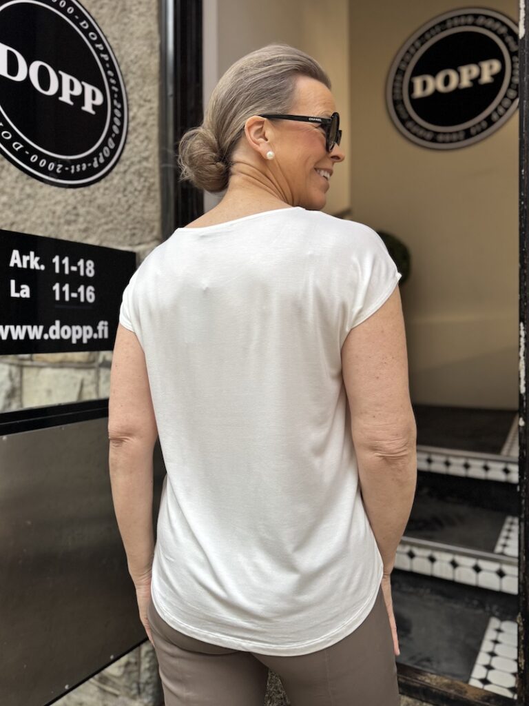 Saara toppi; valkoinen - Image 4