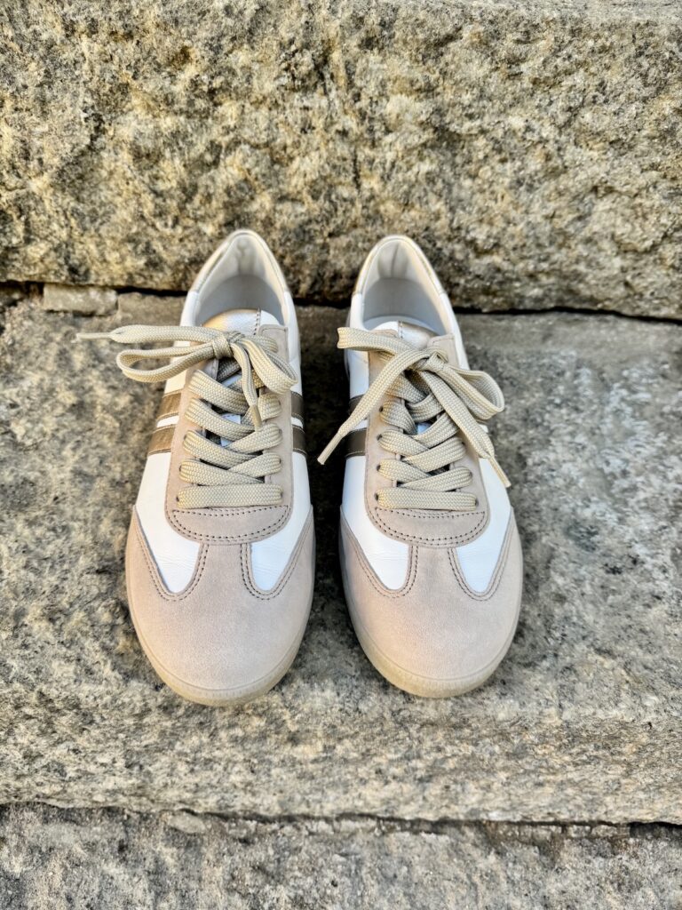 Rina tennarit; beige/valkoinen - Image 2