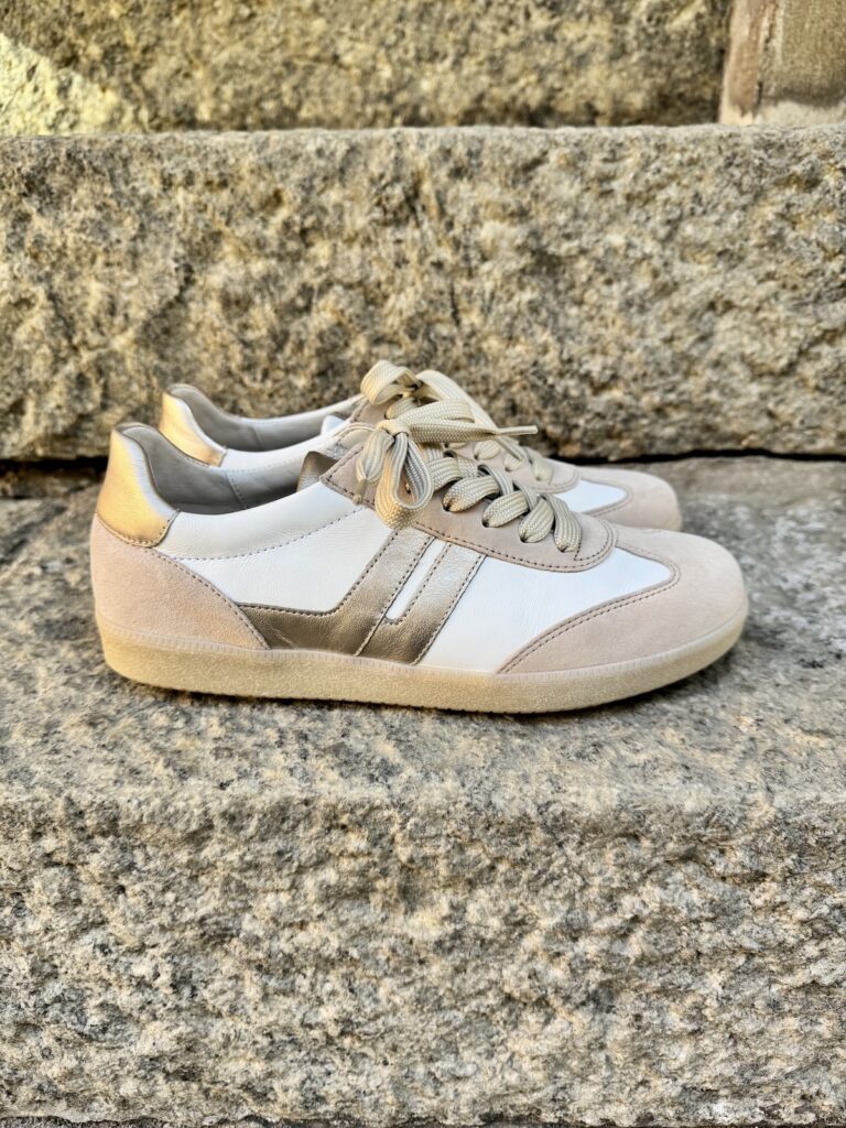 Rina tennarit; beige/valkoinen