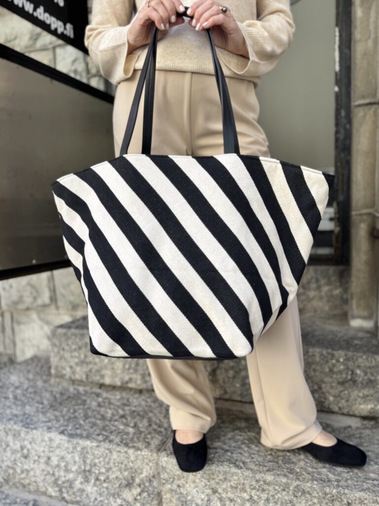 Ailey shopper; beige/musta