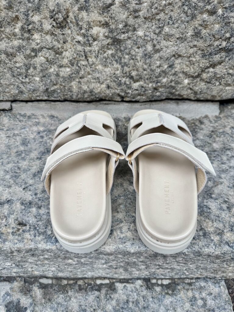 Maru sandaalit tarralla; beige - Image 4