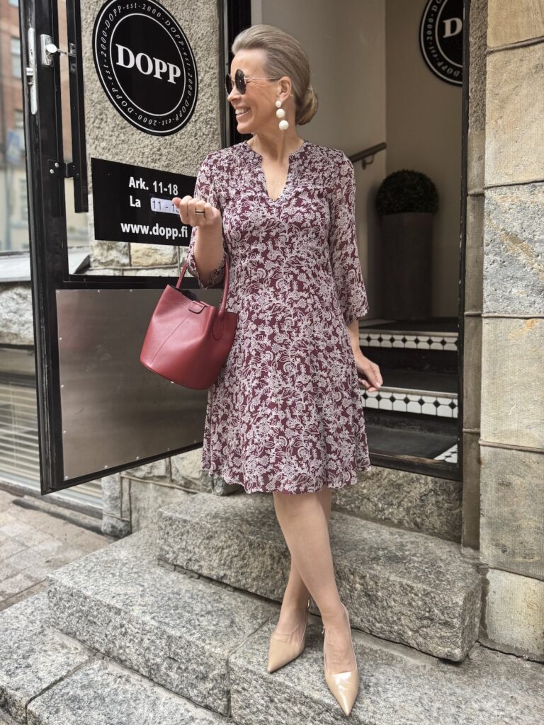 Elka mekko; burgundy