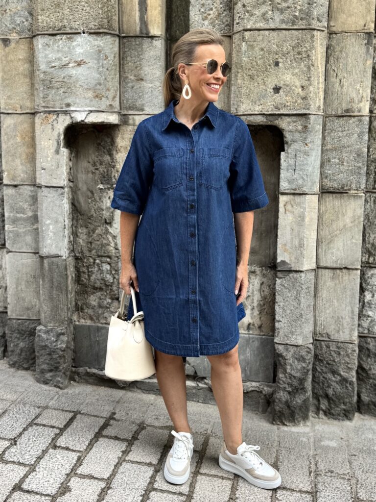 Sardia farkkumekko; sininen