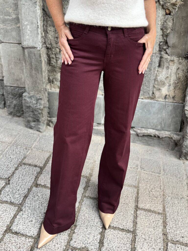 Wide farkut 30" ja 32"; burgundy - Image 2