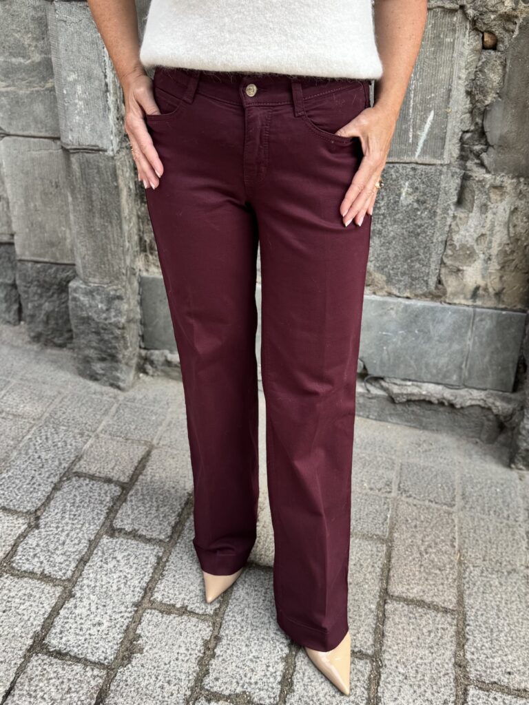 Wide farkut 30" ja 32"; burgundy