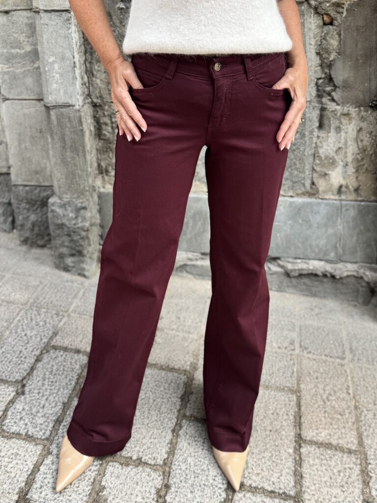 Wide farkut 30" ja 32"; burgundy - Image 3