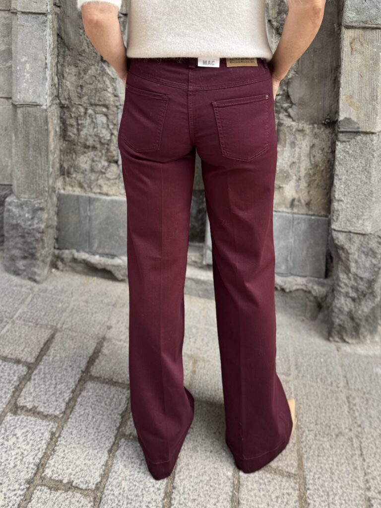 Wide farkut 30" ja 32"; burgundy - Image 5
