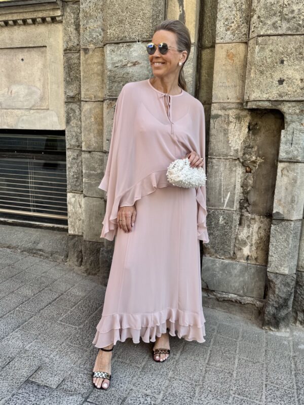 Adelyn keeppimekko; puuteri rosa