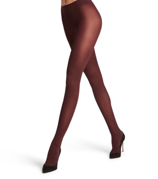 Falke sukkahousut Pure Matt 50 den; barolo/viininpunainen