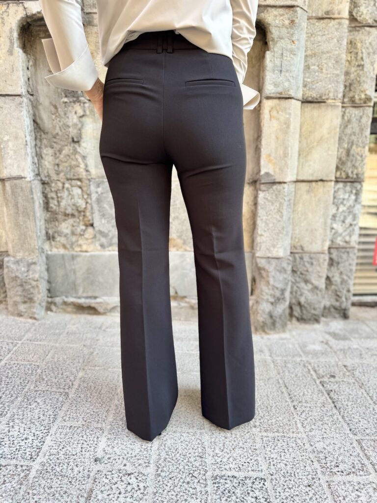 Bryelle bootcut housut; musta - Image 5