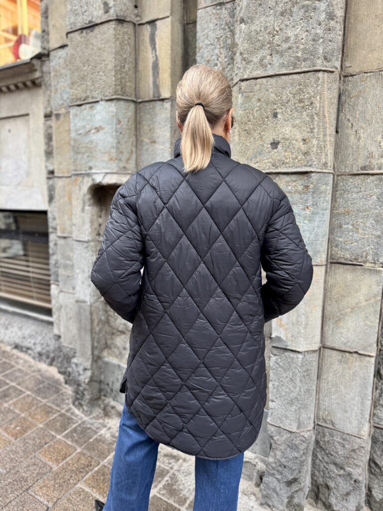 Olilas tikkitakki; musta - Image 3