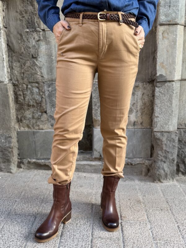 Chino housut; light viguna beige