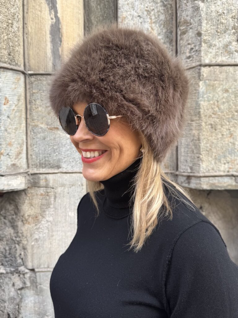 Anais tekoturkishattu; ruskea - Image 3