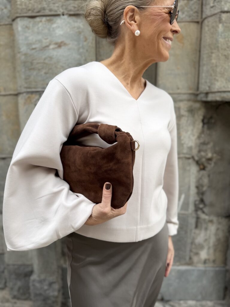 Jannica mokkalaukku; ruskea - Image 3