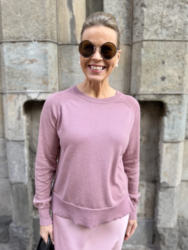 Bekka kimalleneule; vanha rosa