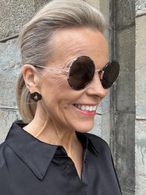 Kukkanapit; tummanruskea 1206-01