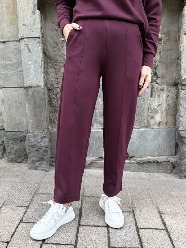 Zena housut; viininpunainen