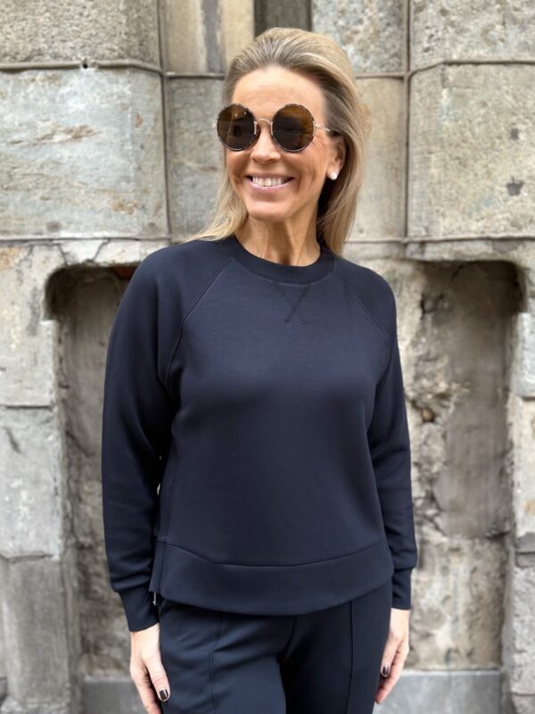 Zola pitkähihainen paita; tummansininen