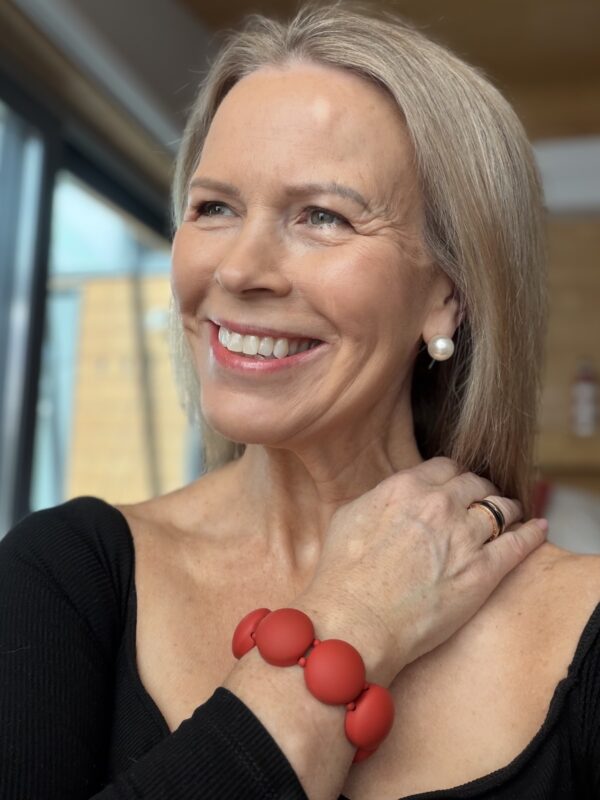 Big elastic käsikoru; punainen