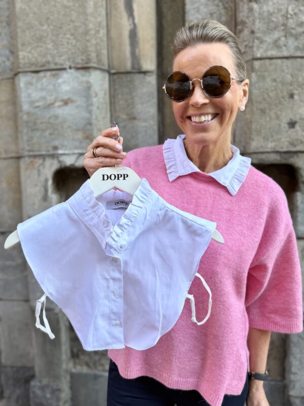 Irtokaulus fyrrykauluksella; valkoinen