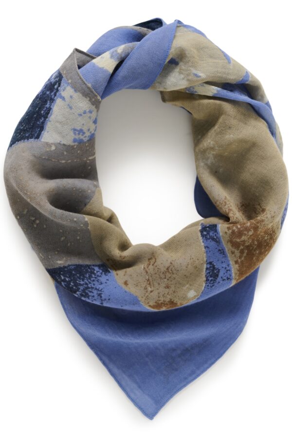 Felisia huivi; sininen