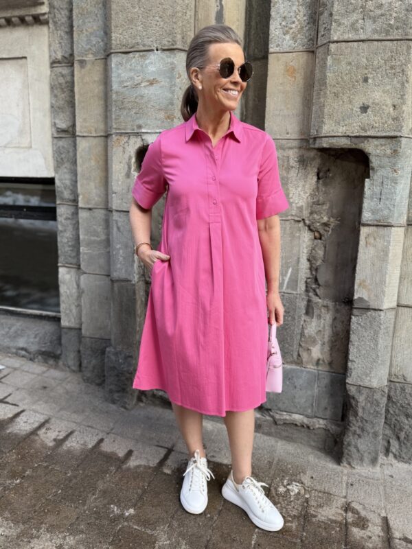 Miska paitamekko; pinkki