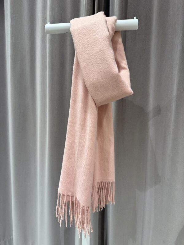 Pipaluk Pasmina huivi; vaaleanpunainen