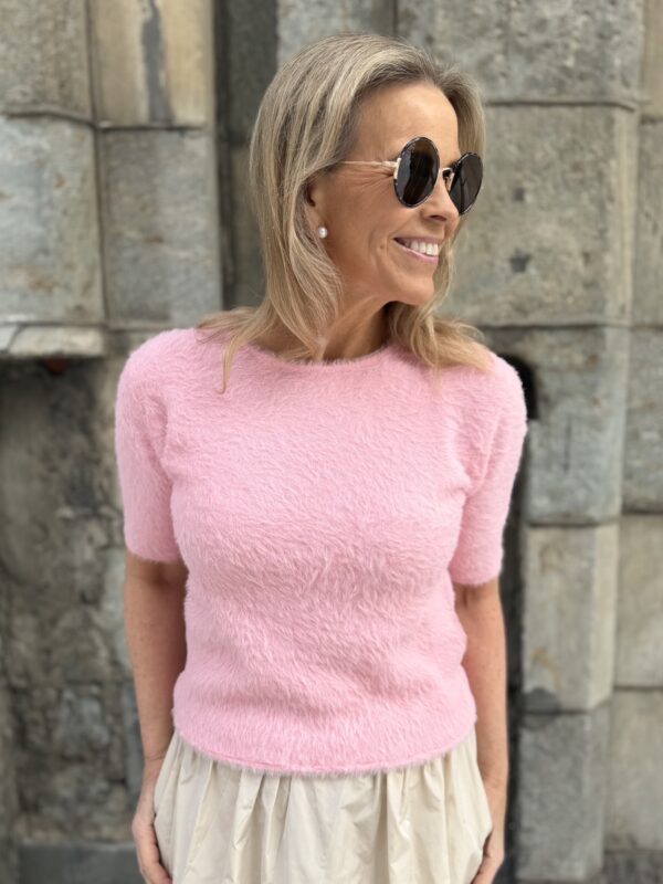 Mala pörröpaita; pinkki