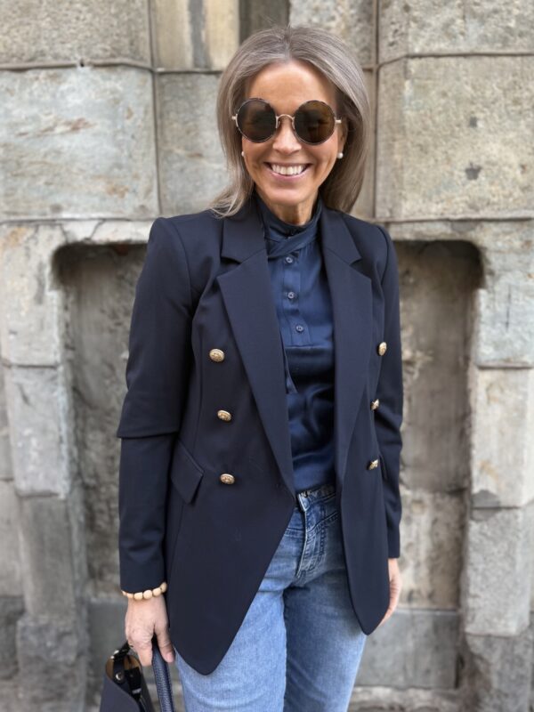 Lexington jakku; tummansininen