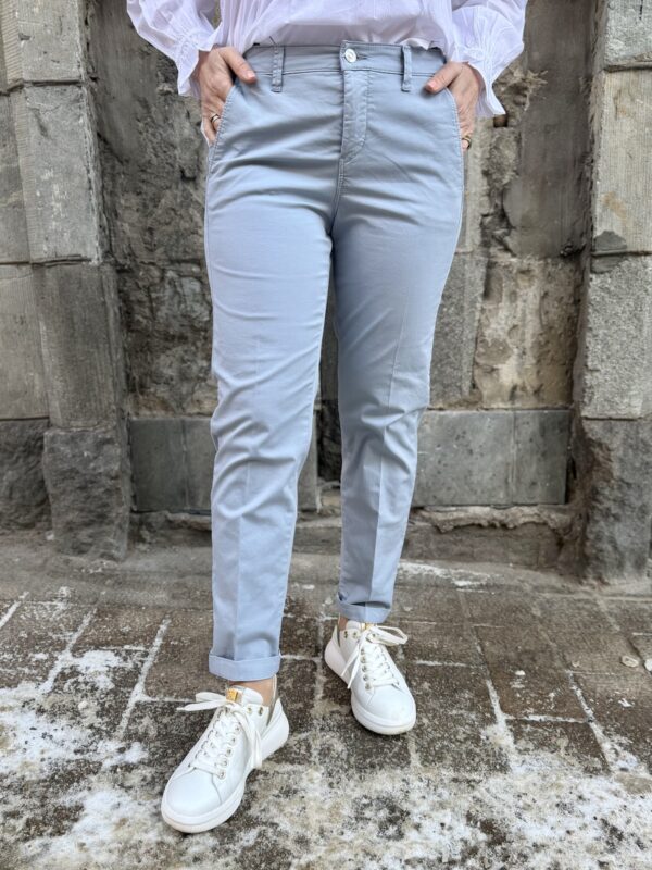 Chino housut; vaaleansininen