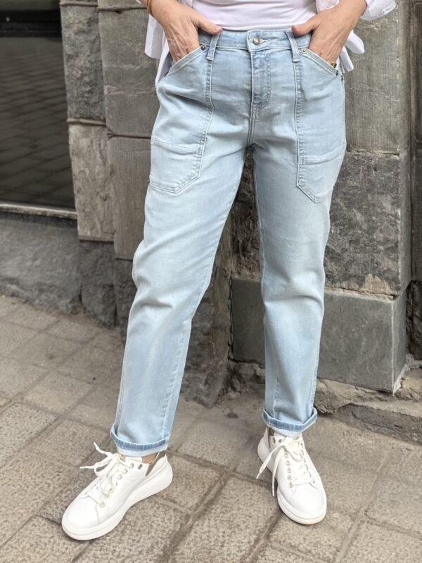 Iowa baggy farkut; vaaleansininen D246