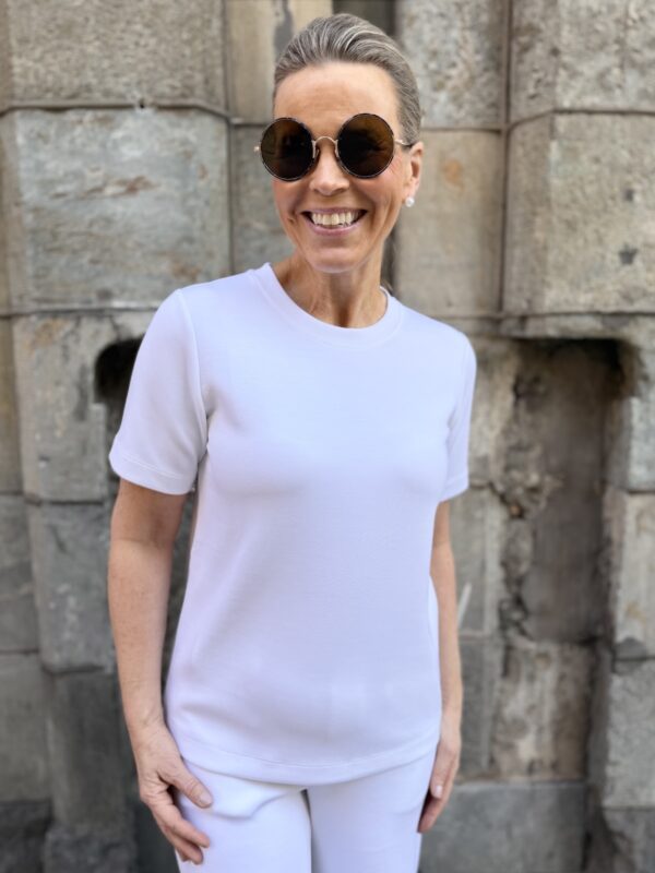 Vincent t-paita; valkoinen