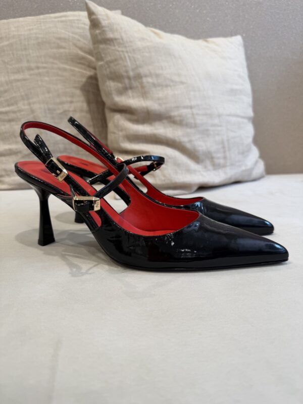 Dana slingback korkokengät; musta