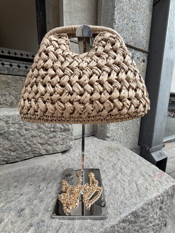 Birgit koriclutch; ruskea