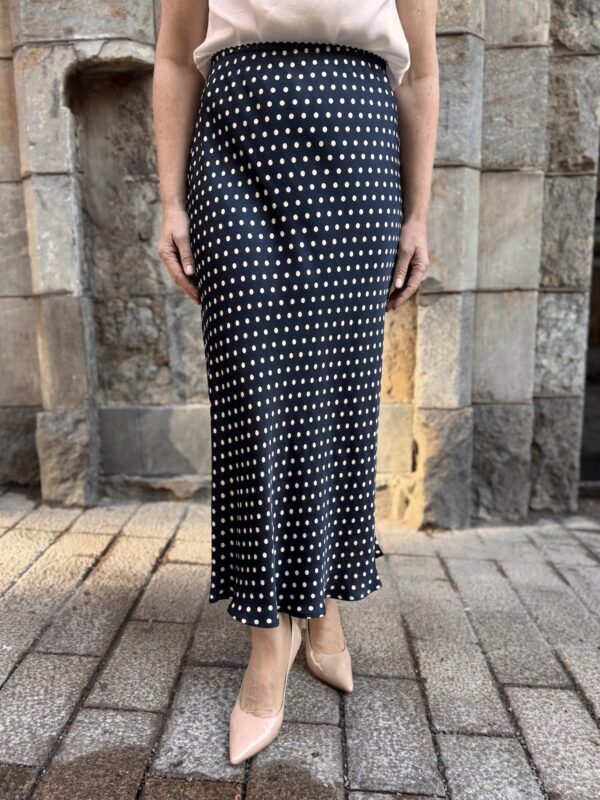 Laurina midihame; tummansininen pallokuosi