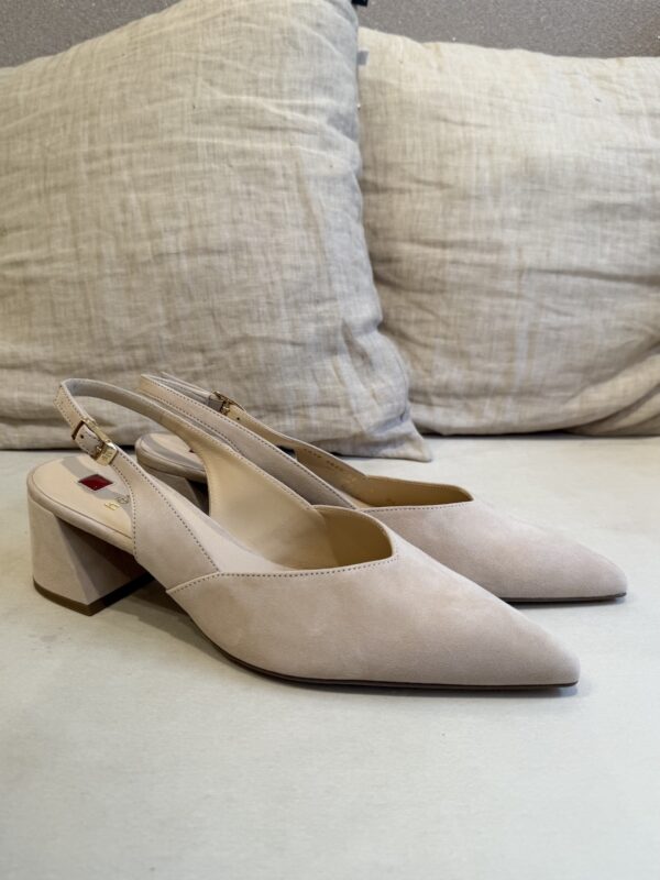 Simon slingback korkokengät; nude rosa