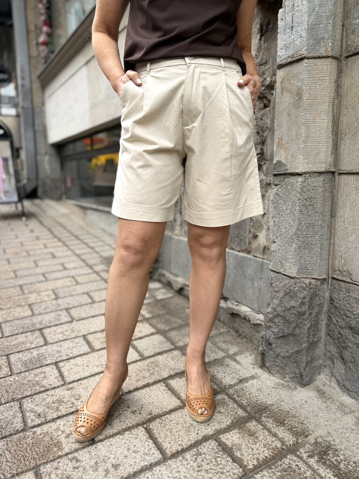 Bonni shortsit; hiekka - Image 2