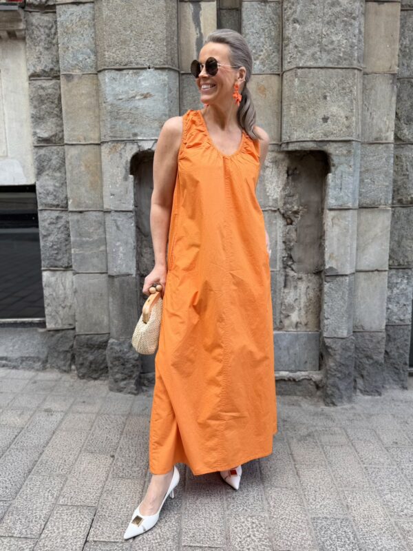 Almeda maximekko; amber