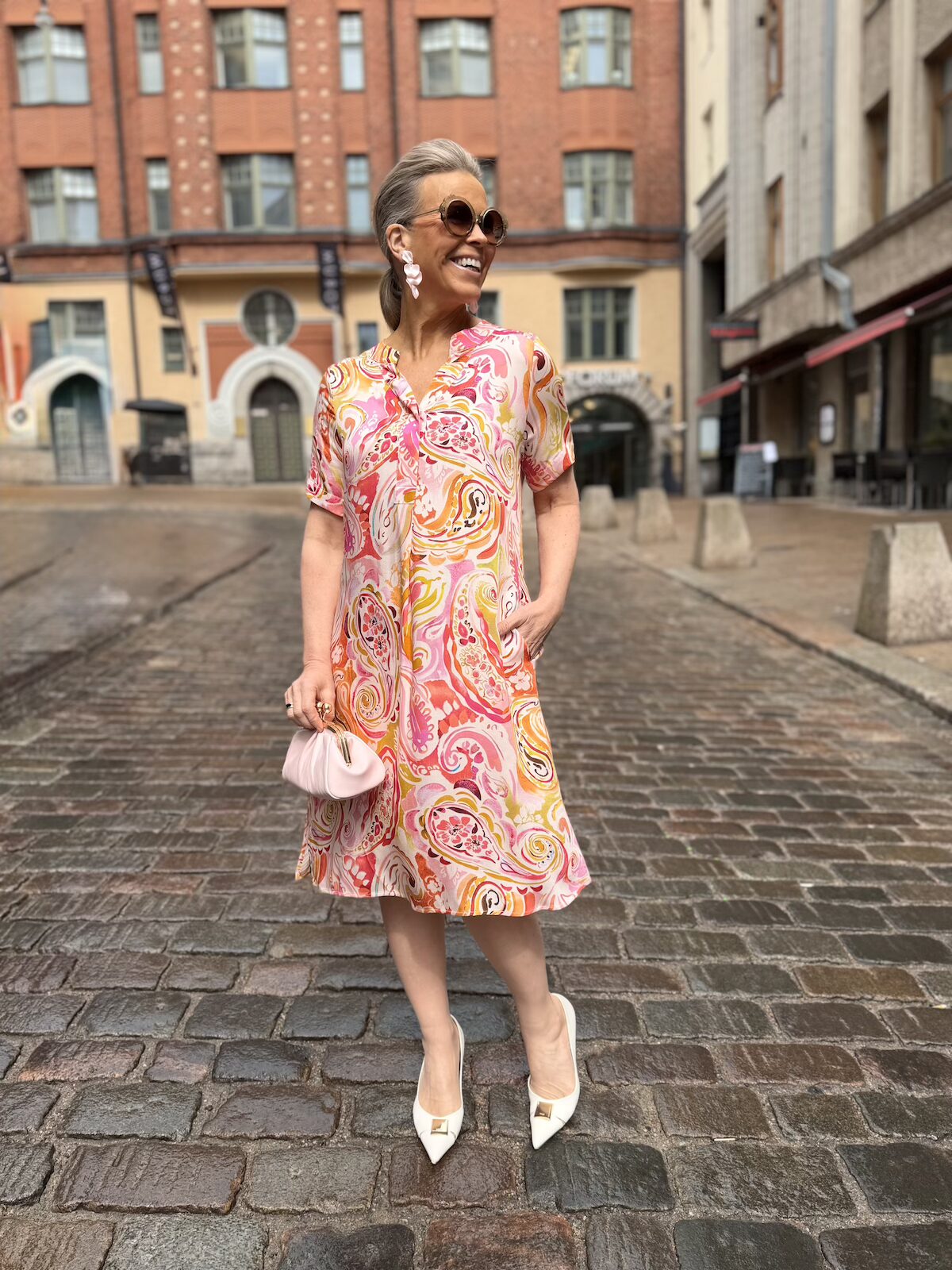 Pinzzu mekko; pinkki paisley - Image 2