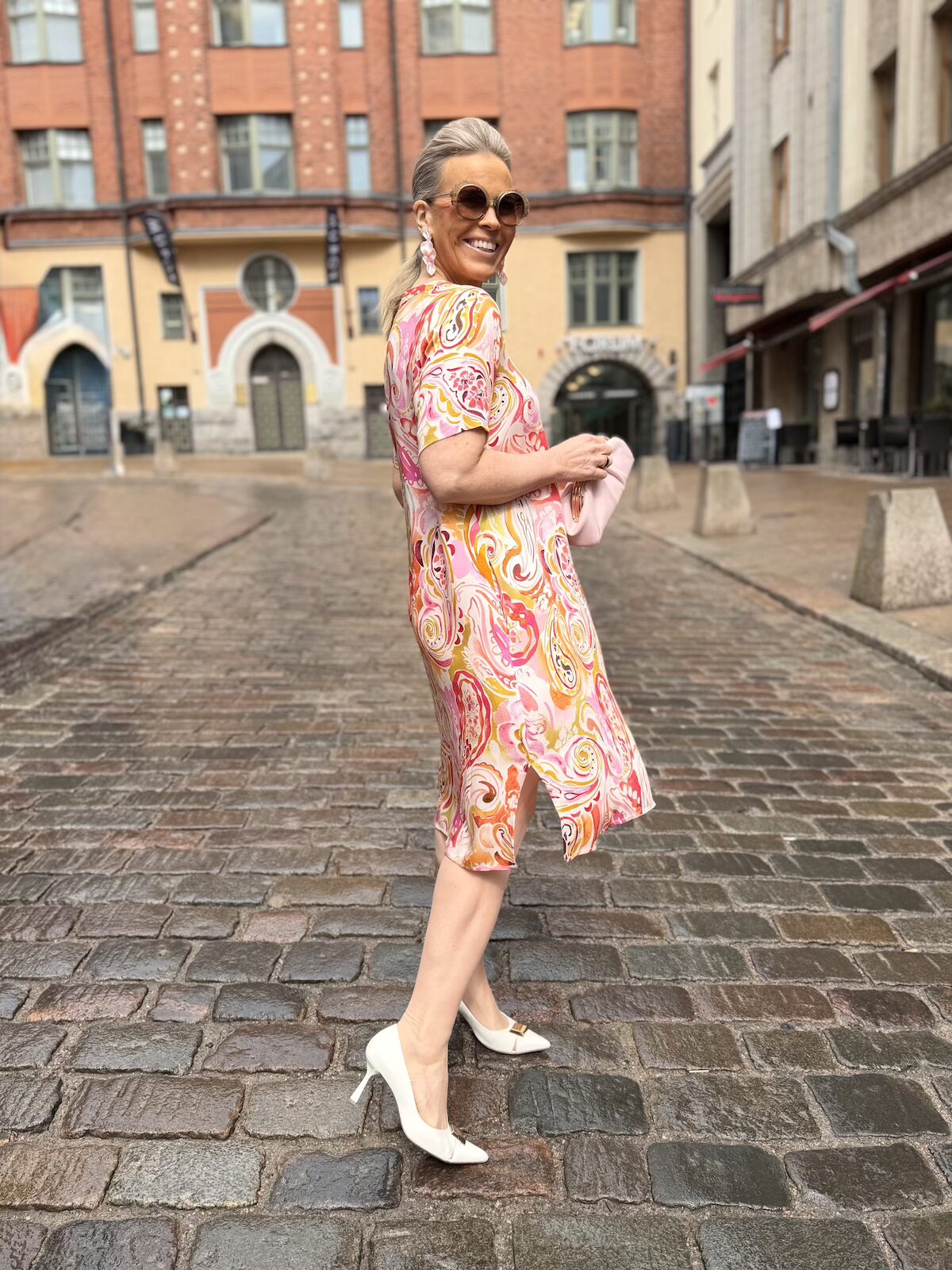 Pinzzu mekko; pinkki paisley - Image 3