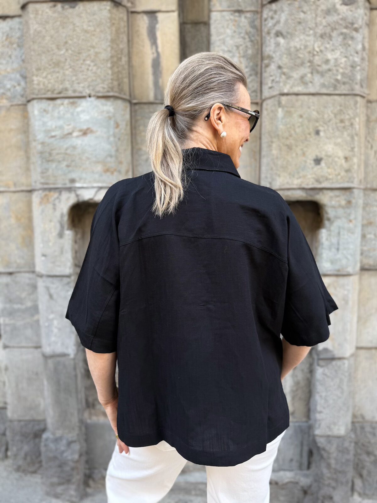 Marianne frillapaita; musta - Image 5
