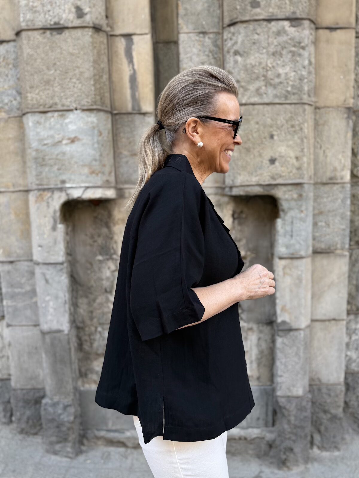 Marianne frillapaita; musta - Image 7