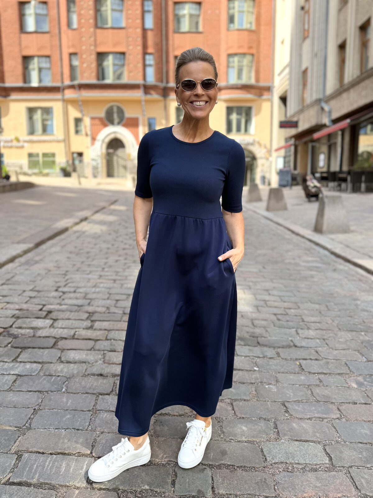Cu Hilde Chabrina midimekko; sininen - Image 2