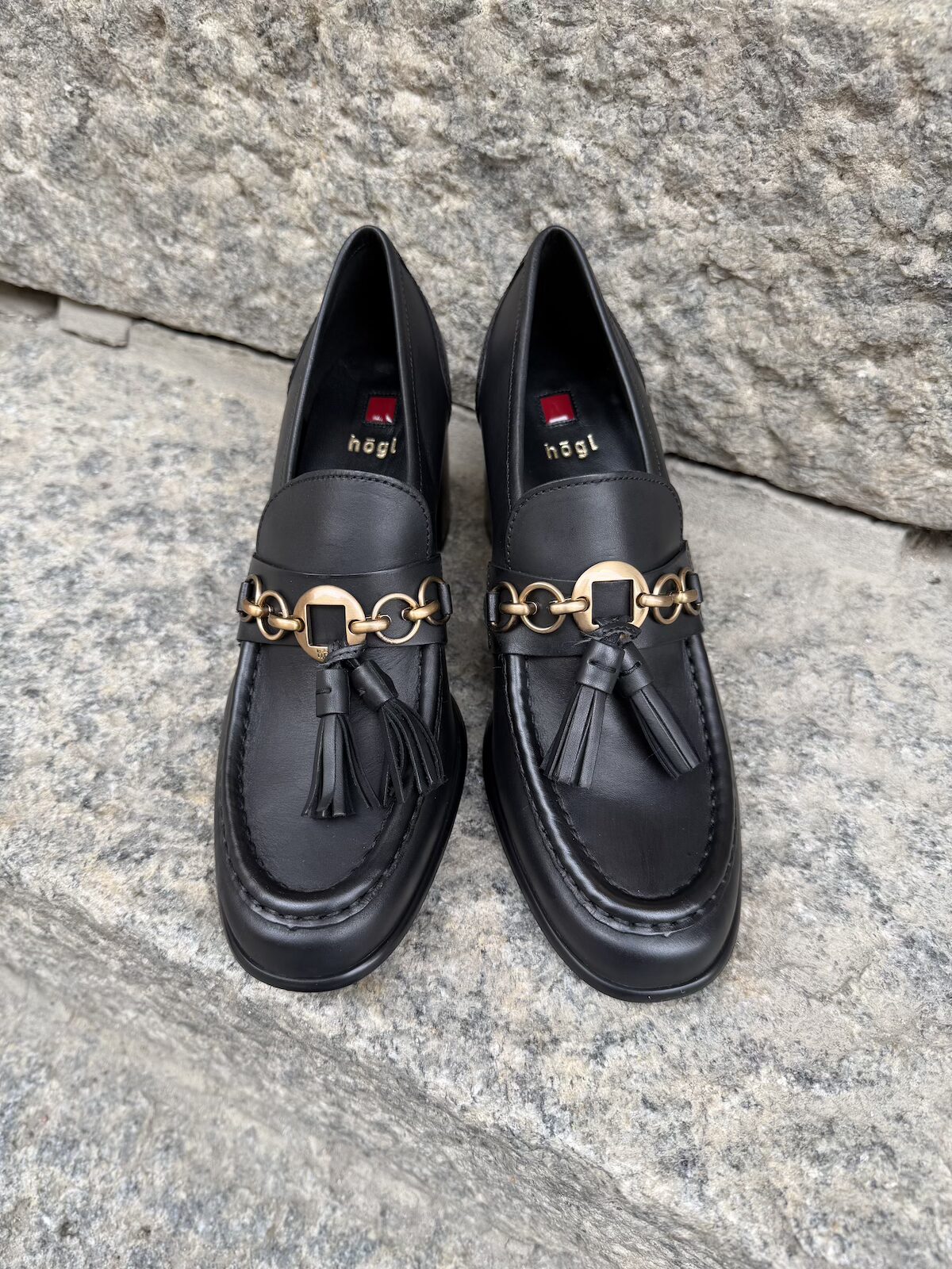 Kimberly korolliset loaferit; musta - Image 2